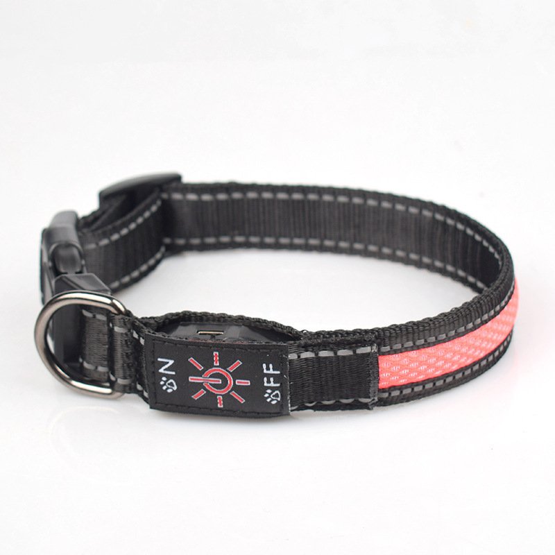 Collar LED de Malla para Perros — Carga USB-C - Imagen 3