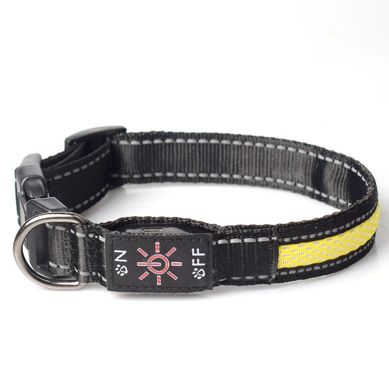 Collar LED de Malla para Perros — Carga USB-C - Imagen 5