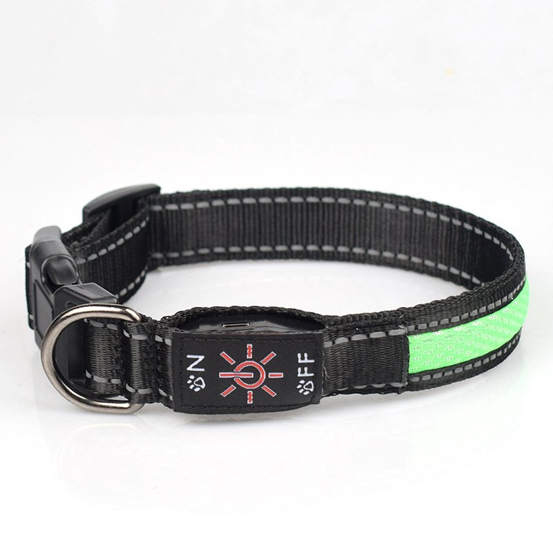 Collar LED de Malla para Perros — Carga USB-C - Imagen 8